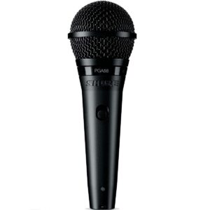 SHURE PGA58BTS кардиоидный вокальный микрофон c выключателем и микрофонной стойкой