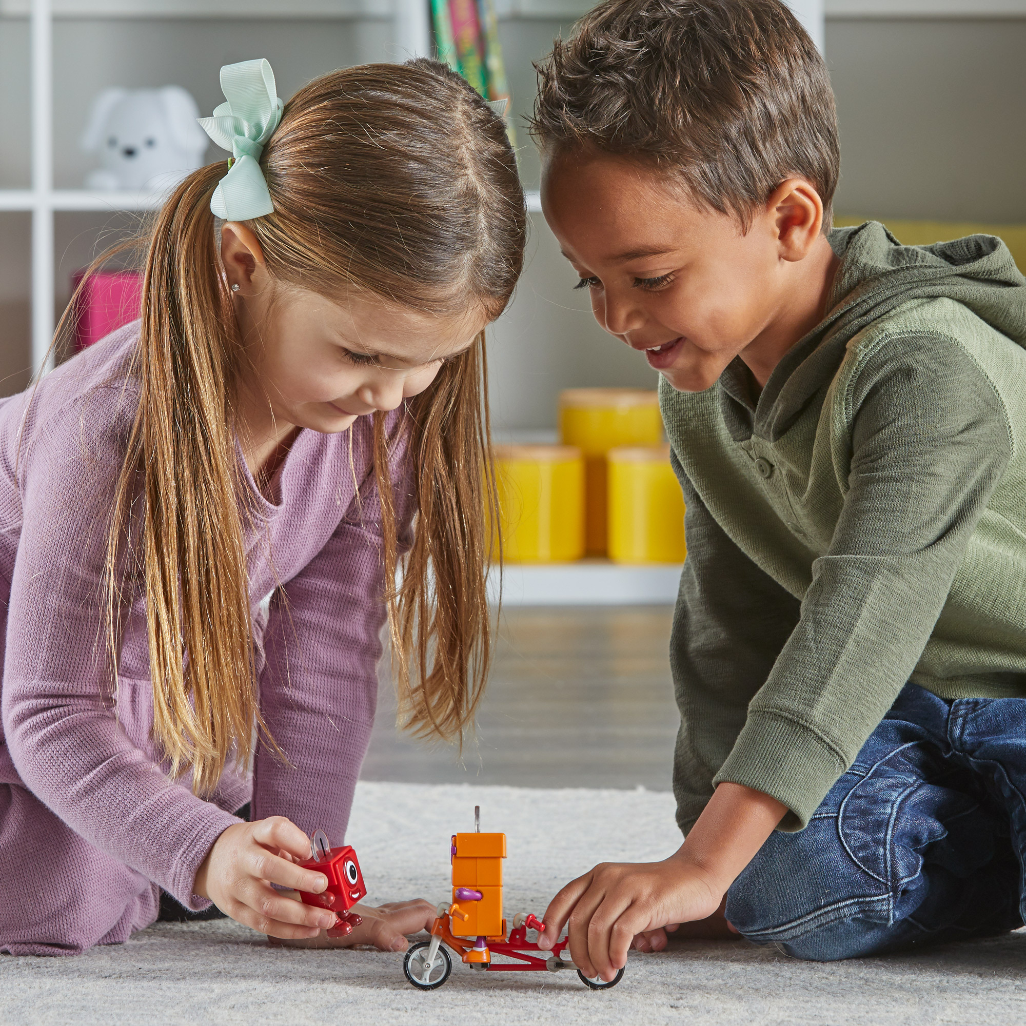 HM95354-UK Игровые фигурки Numberblocks. Единичка и двойка на велосипеде — изображение 7