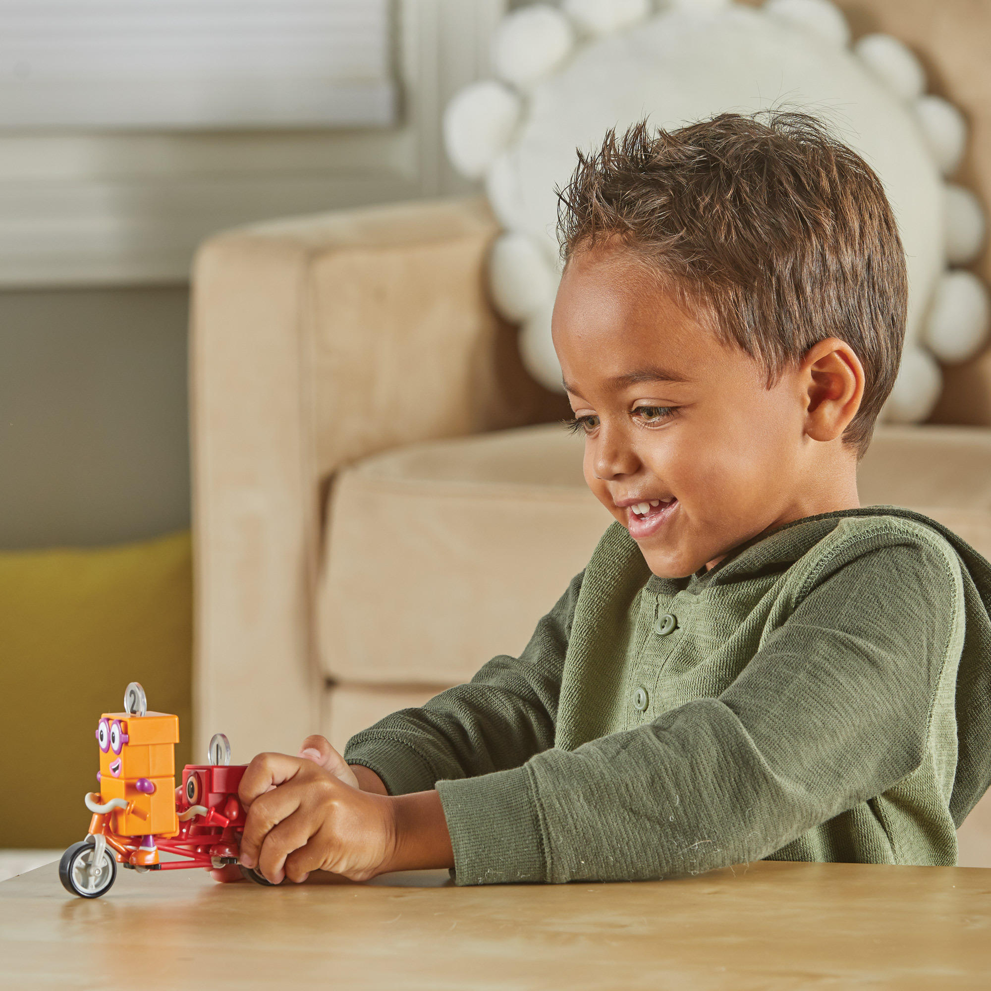 HM95354-UK Игровые фигурки Numberblocks. Единичка и двойка на велосипеде — изображение 13