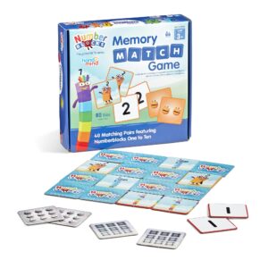 HM95399-UK Настольная игра "Математическое мемори Numberblocks"