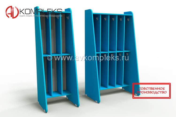 Шкаф для полотенец «AVKompleks» двухъярусный секционный — изображение 3
