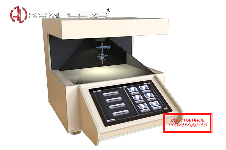 Настольная 3D пирамида «AVKompleks» с интерактивным экраном — изображение 4